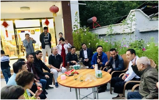 科技厅退休党支部书记项建平同志组织带领部分党员深入阿坝州理县孟屯