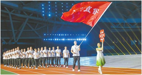 走在前列  做好表率 省直机关首次组团参加四川省第十四届运动会